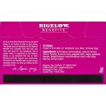 Bigelow Benefits Calm Stomach Ginger Peach Herbal Tea, Caffeine Free, 18 Count (Pack of 6), 108 Total Tea Bags - Image 3
